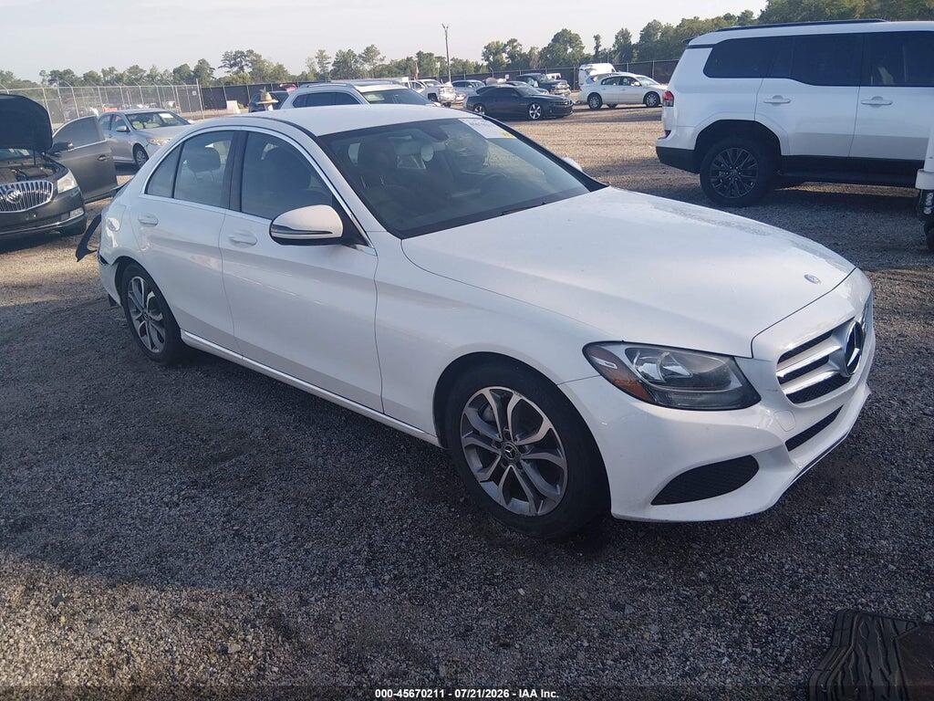 55SWF4JB0HU226390 2017 MERCEDES-BENZ C 300 photo no. 1