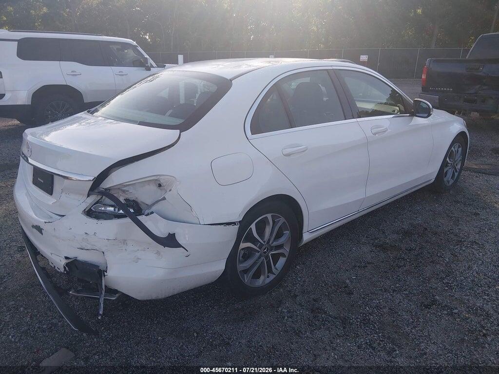 55SWF4JB0HU226390 2017 MERCEDES-BENZ C 300 photo no. 4