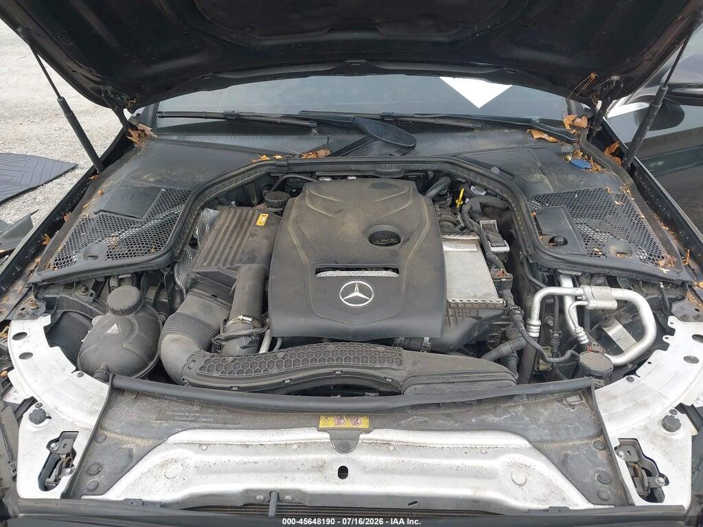 55SWF4KB0HU200547 2017 MERCEDES-BENZ C 300 photo no. 10