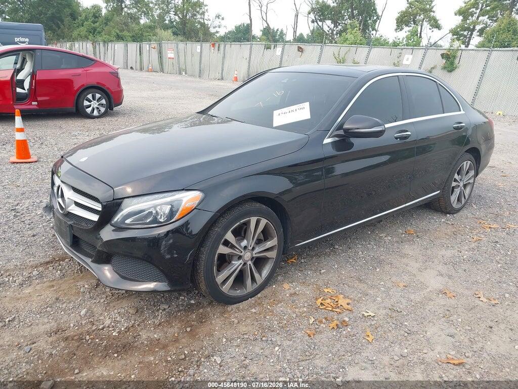 55SWF4KB0HU200547 2017 MERCEDES-BENZ C 300 photo no. 2