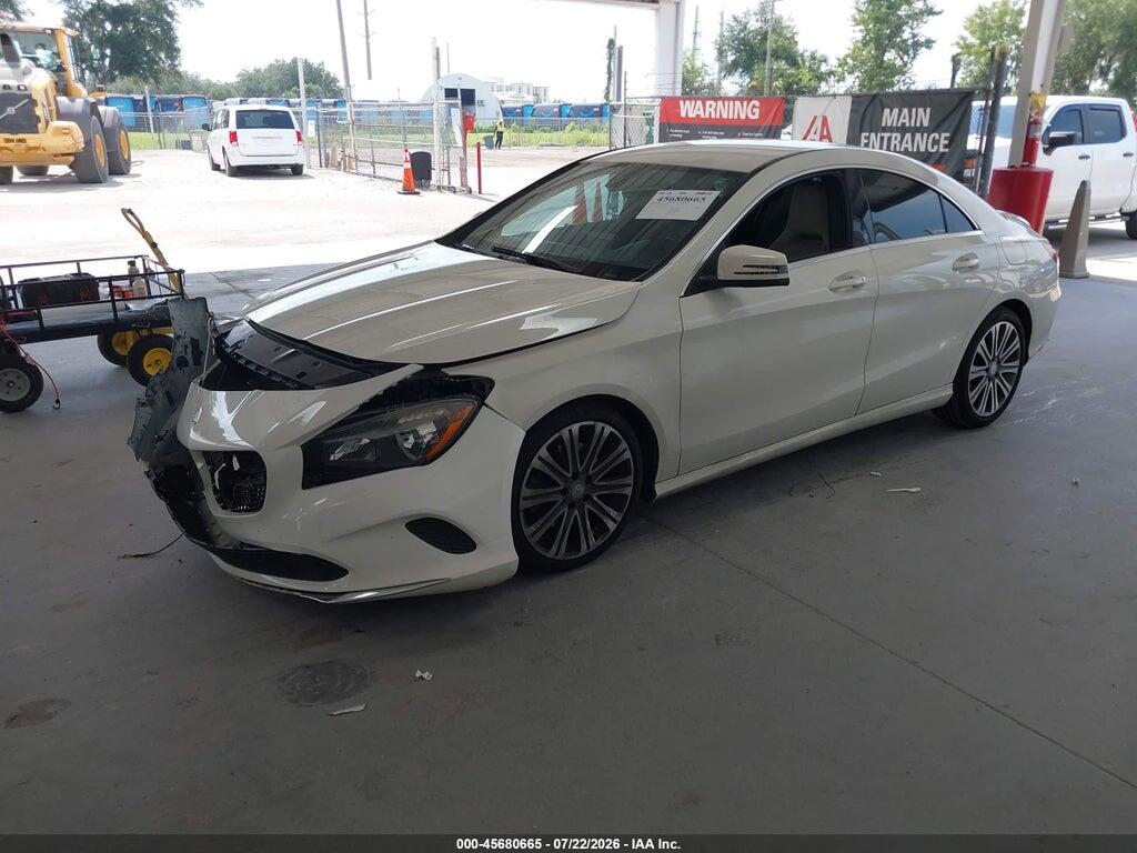 WDDSJ4EB5HN481004 2017 MERCEDES-BENZ CLA 250 photo no. 2