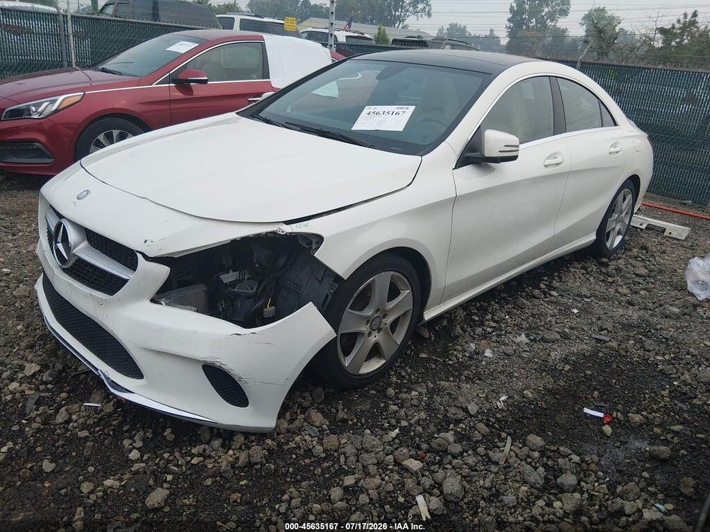 WDDSJ4GB2HN457207 2017 MERCEDES-BENZ CLA 250 photo no. 2