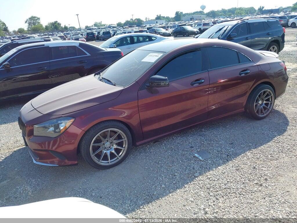 WDDSJ4GB3HN407612 2017 MERCEDES-BENZ CLA 250 photo no. 2
