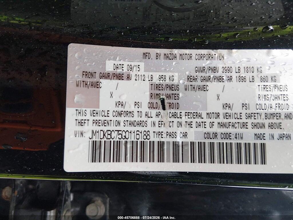 JM1DKBC75G0116188 2016 MAZDA CX-3 photo no. 9