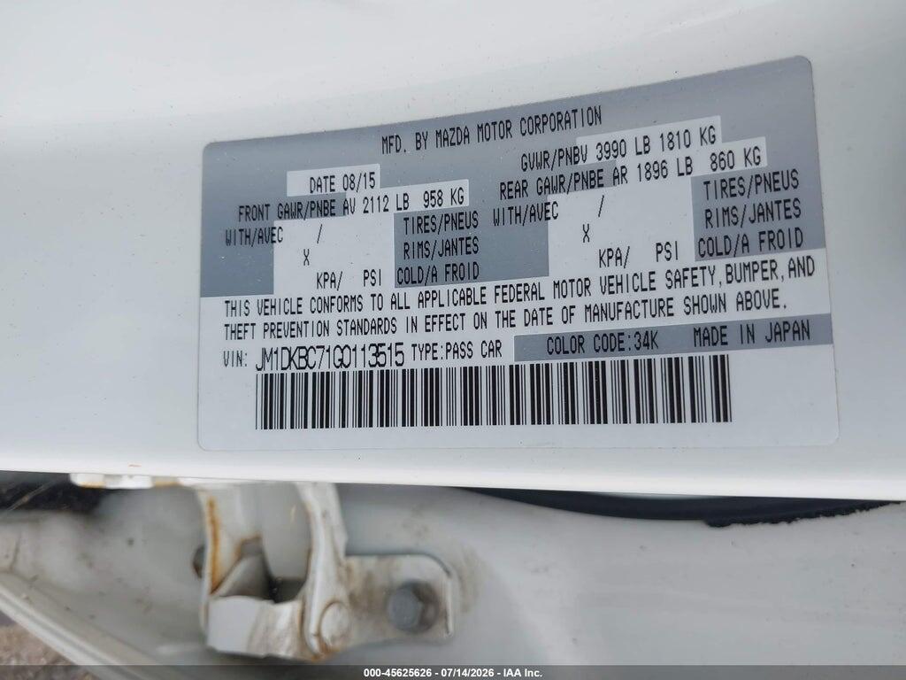 JM1DKBC71G0113515 2016 MAZDA CX-3 photo no. 9