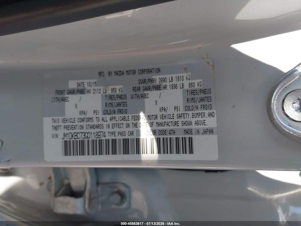 JM1DKBC73G0118974 2016 MAZDA CX-3 photo no. 9