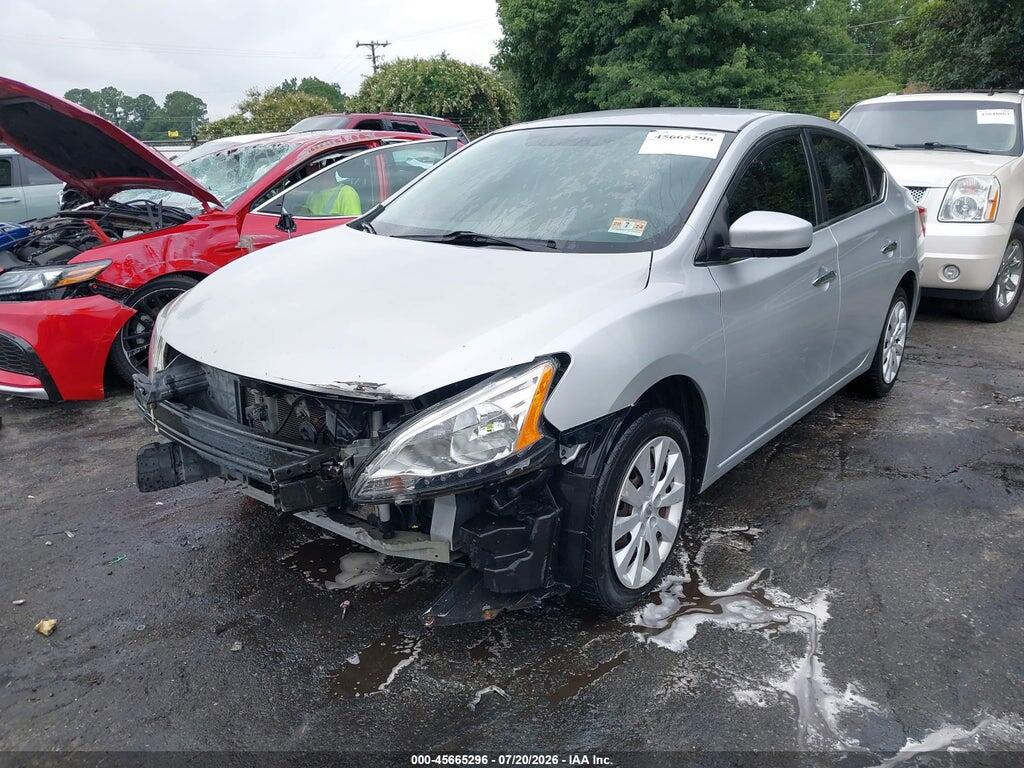 3N1AB7AP8EY208713 2014 NISSAN SENTRA photo no. 2