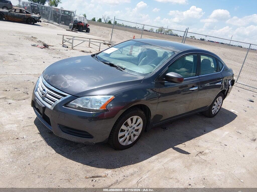 3N1AB7AP7EY270071 2014 NISSAN SENTRA photo no. 2