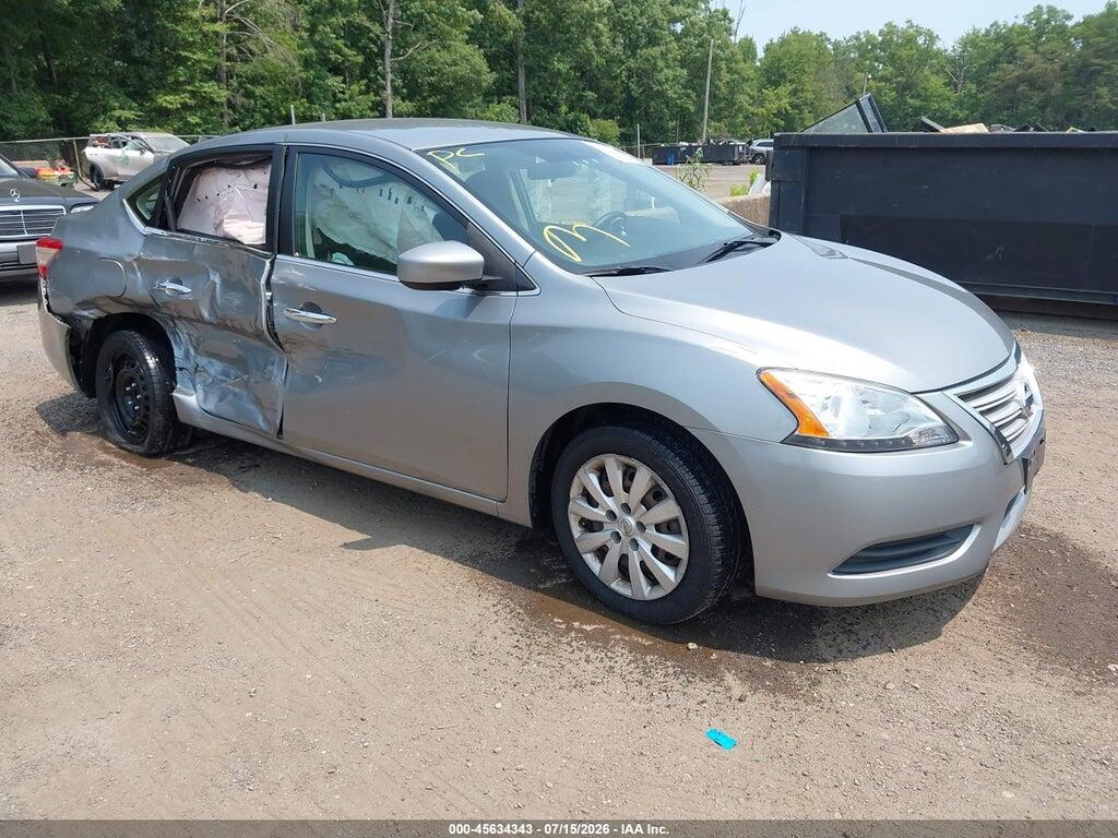 3N1AB7AP3EY335708 2014 NISSAN SENTRA photo no. 1