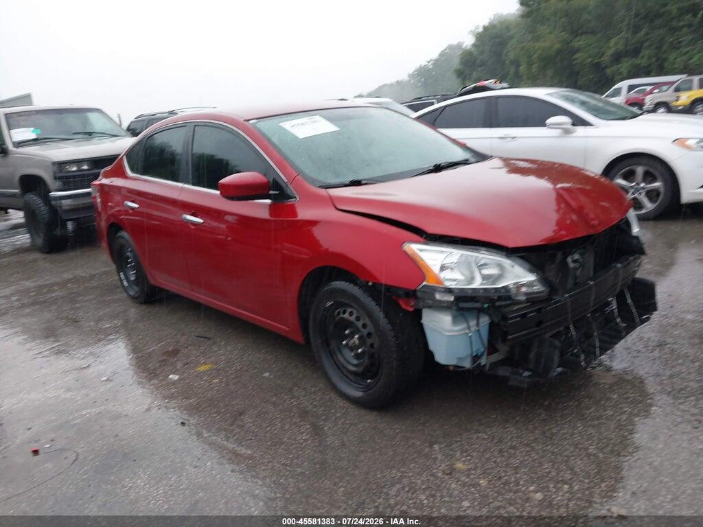 3N1AB7AP8EY258463 2014 NISSAN SENTRA photo no. 1