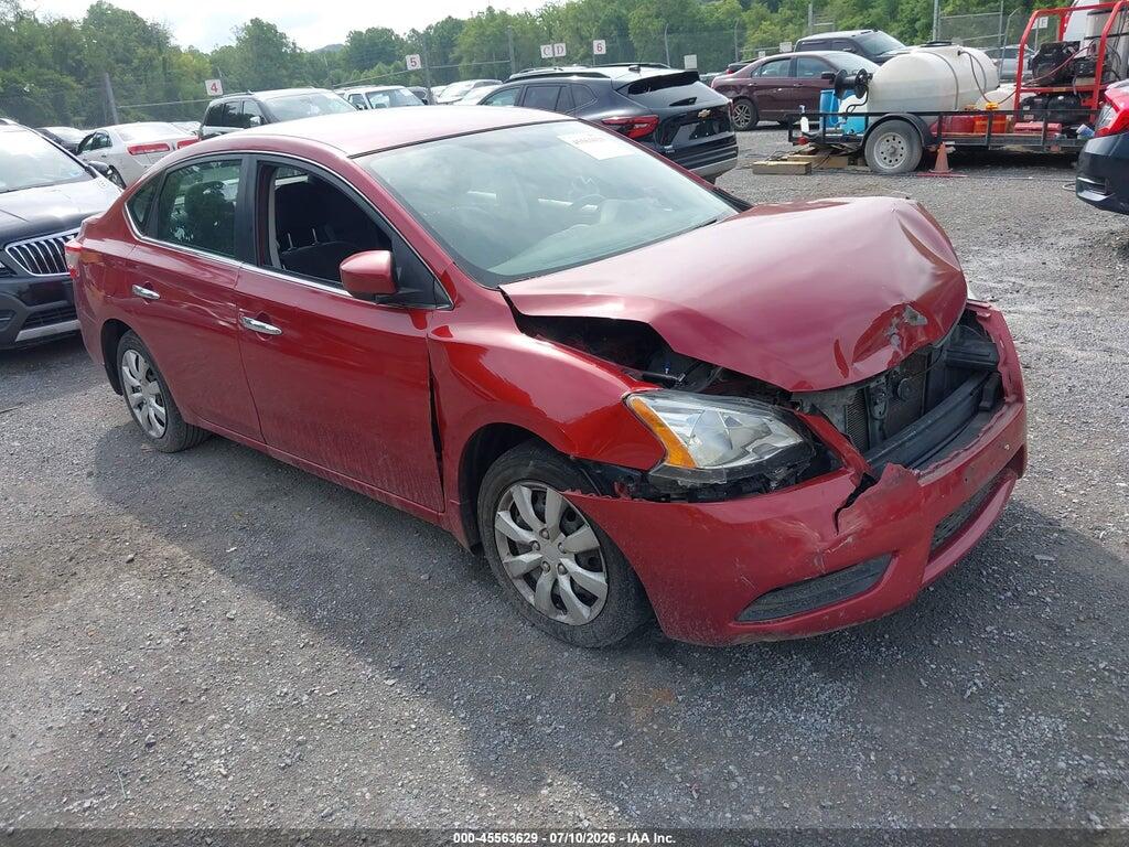 3N1AB7AP0EL614319 2014 NISSAN SENTRA photo no. 1