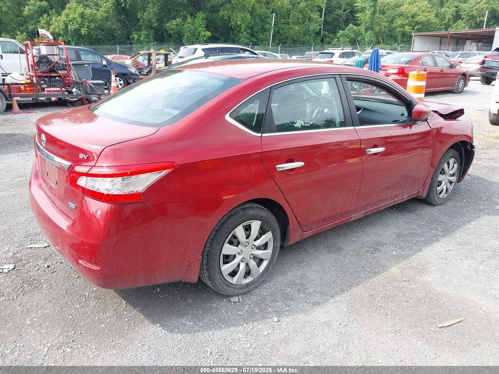 3N1AB7AP0EL614319 2014 NISSAN SENTRA photo no. 4