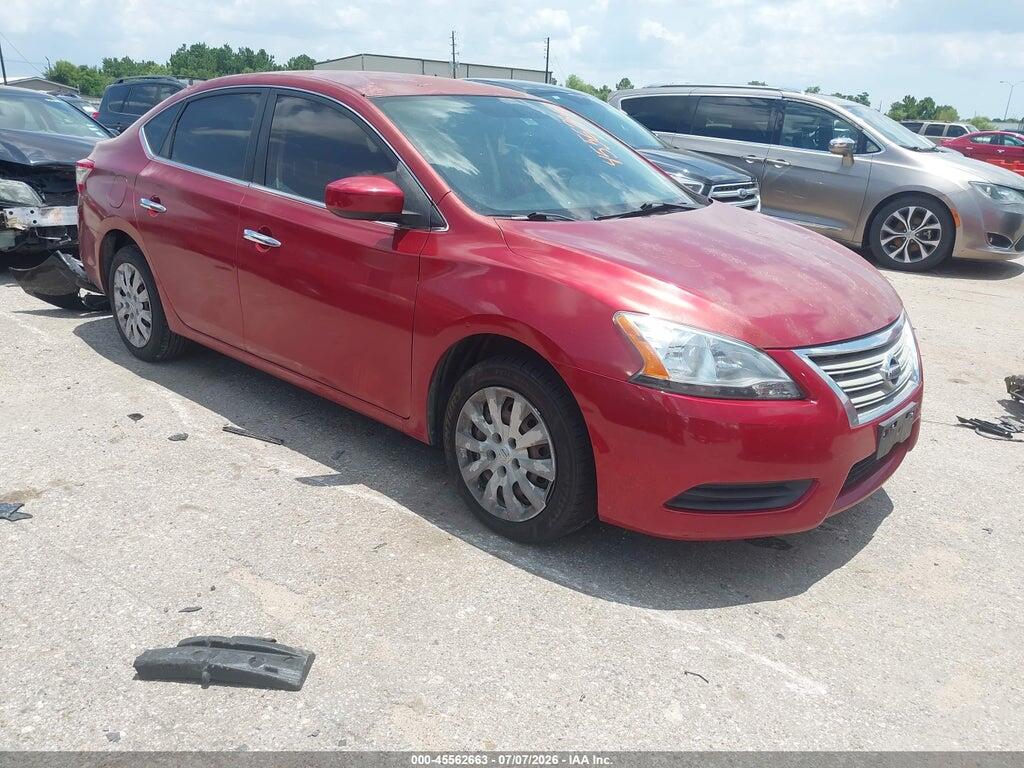 3N1AB7AP2EY294035 2014 NISSAN SENTRA photo no. 1