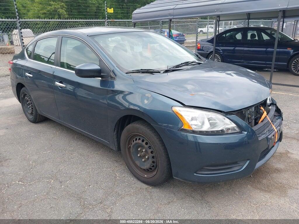 3N1AB7AP2EY338891 2014 NISSAN SENTRA photo no. 1