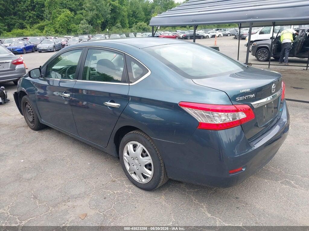3N1AB7AP2EY338891 2014 NISSAN SENTRA photo no. 3