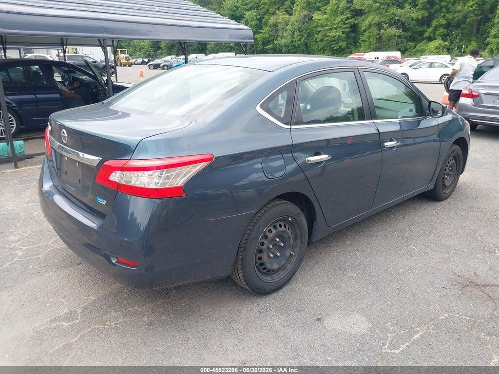 3N1AB7AP2EY338891 2014 NISSAN SENTRA photo no. 4