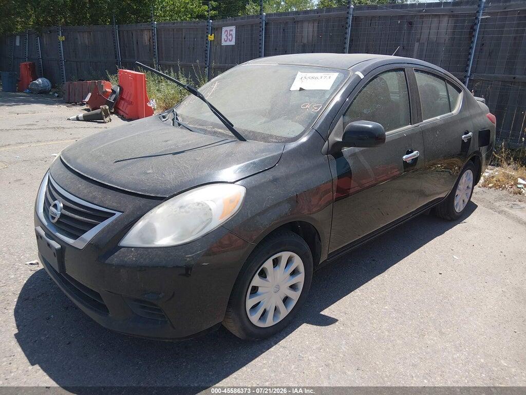 3N1CN7AP9EL831738 2014 NISSAN VERSA photo no. 2