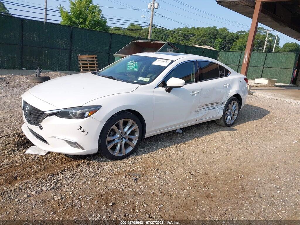 JM1GJ1T51G1410335 2016 MAZDA MAZDA6 photo no. 2