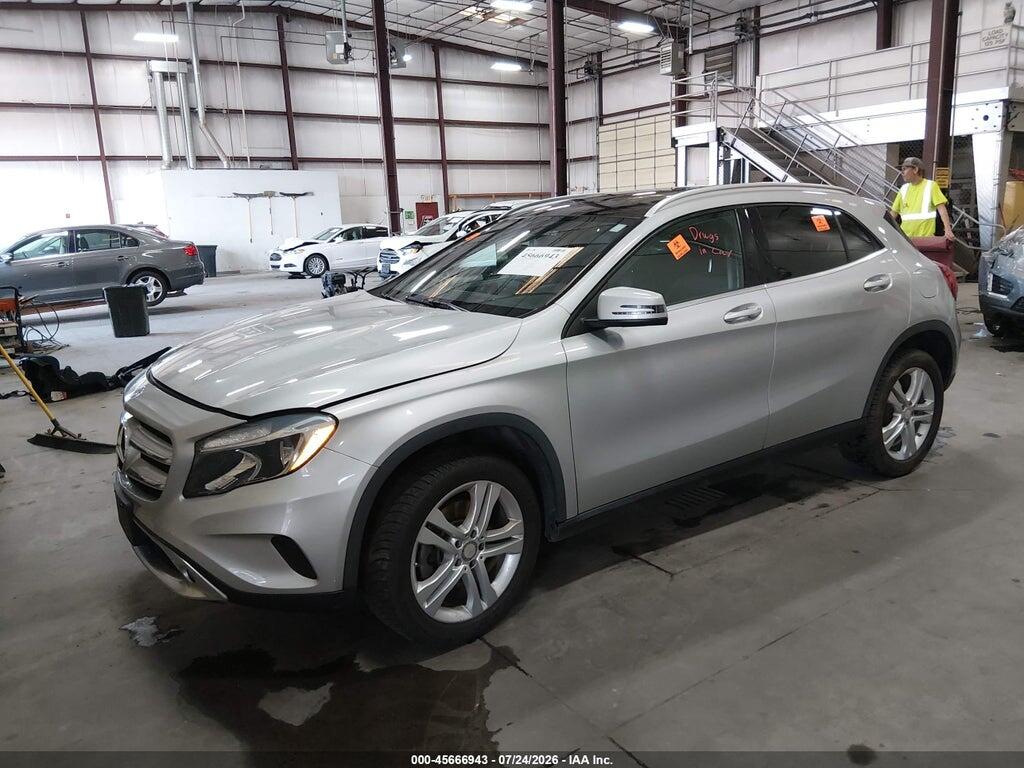 WDCTG4GB4HJ349797 2017 MERCEDES-BENZ GLA 250 photo no. 2