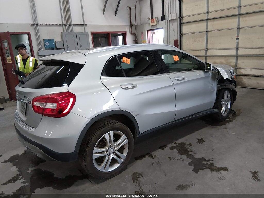 WDCTG4GB4HJ349797 2017 MERCEDES-BENZ GLA 250 photo no. 4
