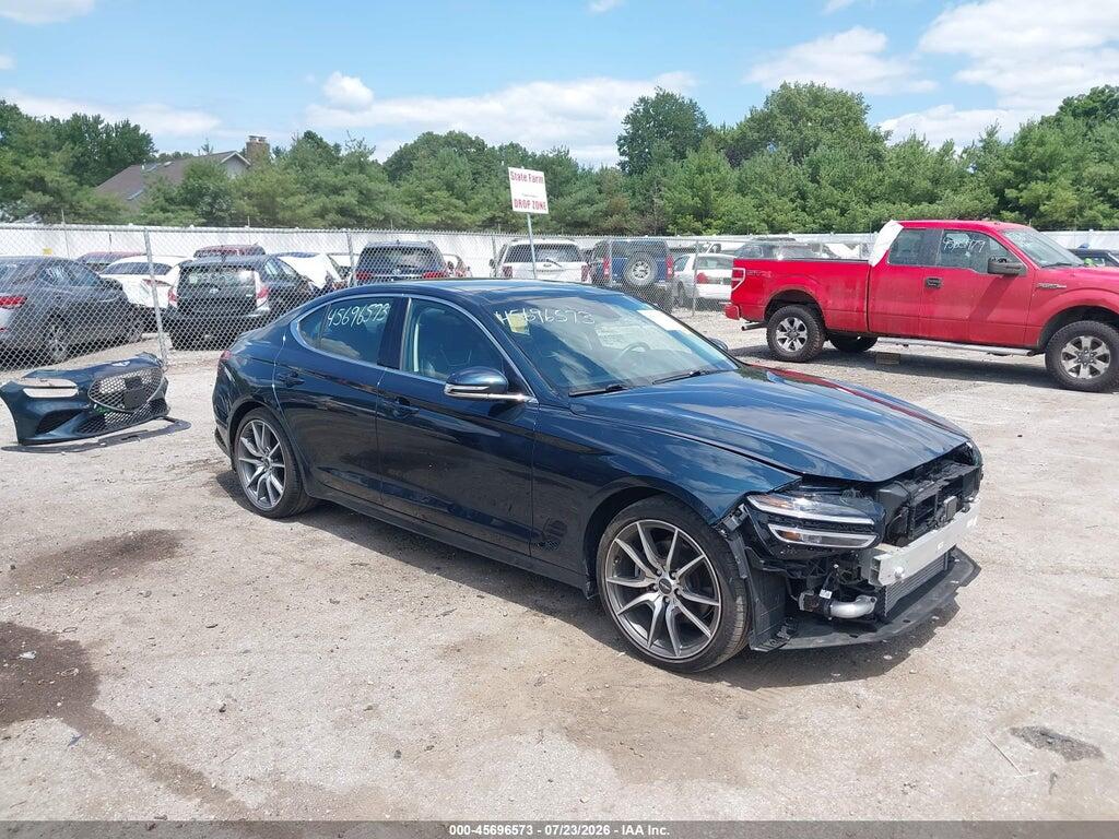 KMTG34TA5NU098347 2022 GENESIS G70 photo no. 1