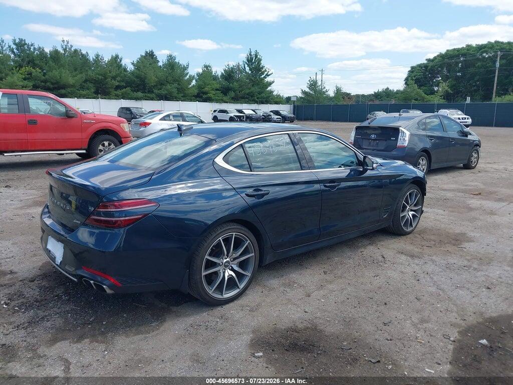 KMTG34TA5NU098347 2022 GENESIS G70 photo no. 4
