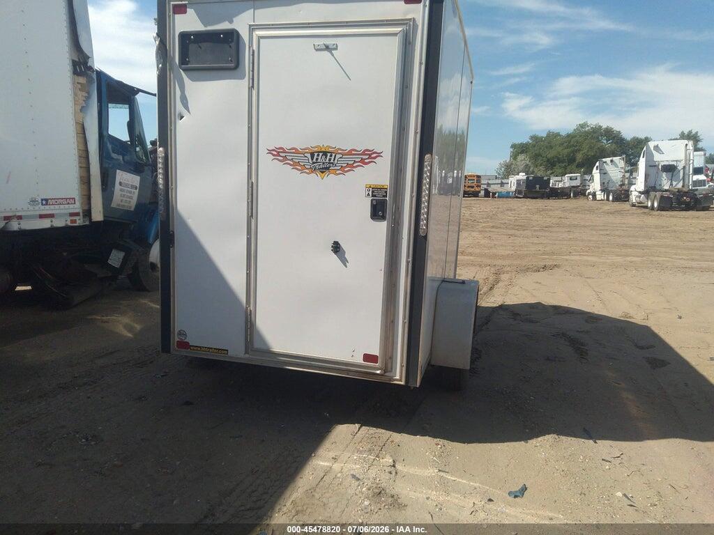 5JWSC0810RN591809 2024 H&H 8' CARGO TRAILER photo no. 4