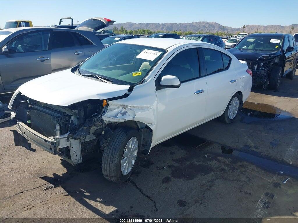 3N1CN7AP5EL873050 2014 NISSAN VERSA photo no. 2