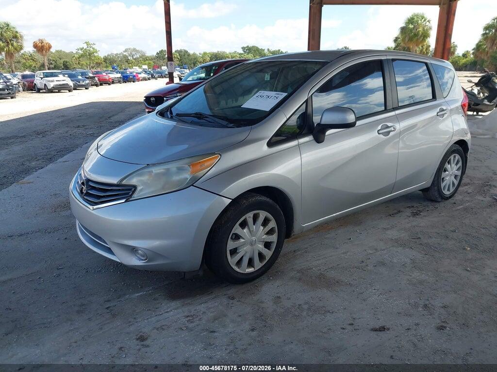 3N1CE2CP8EL412599 2014 NISSAN VERSA NOTE photo no. 2