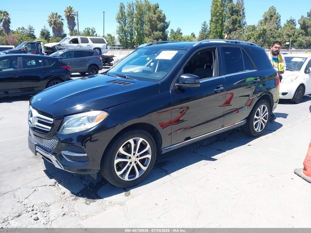 4JGDA5JB2GA634552 2016 MERCEDES-BENZ GLE 350 photo no. 2