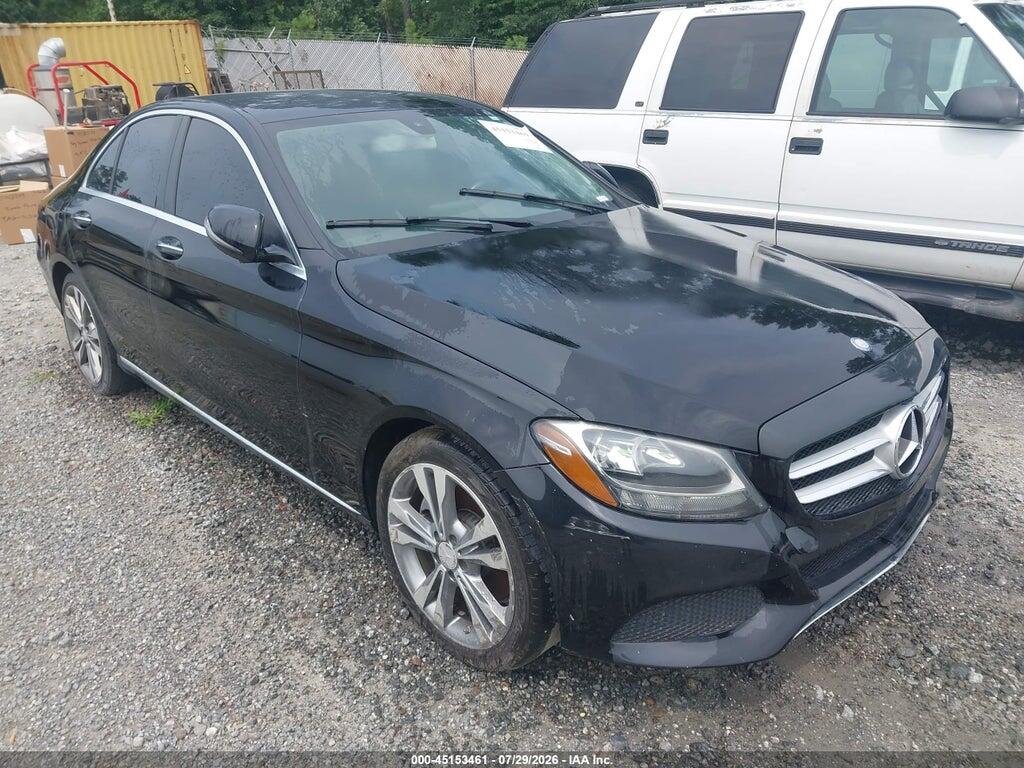 55SWF4JB7GU105306 2016 MERCEDES-BENZ C 300 photo no. 1