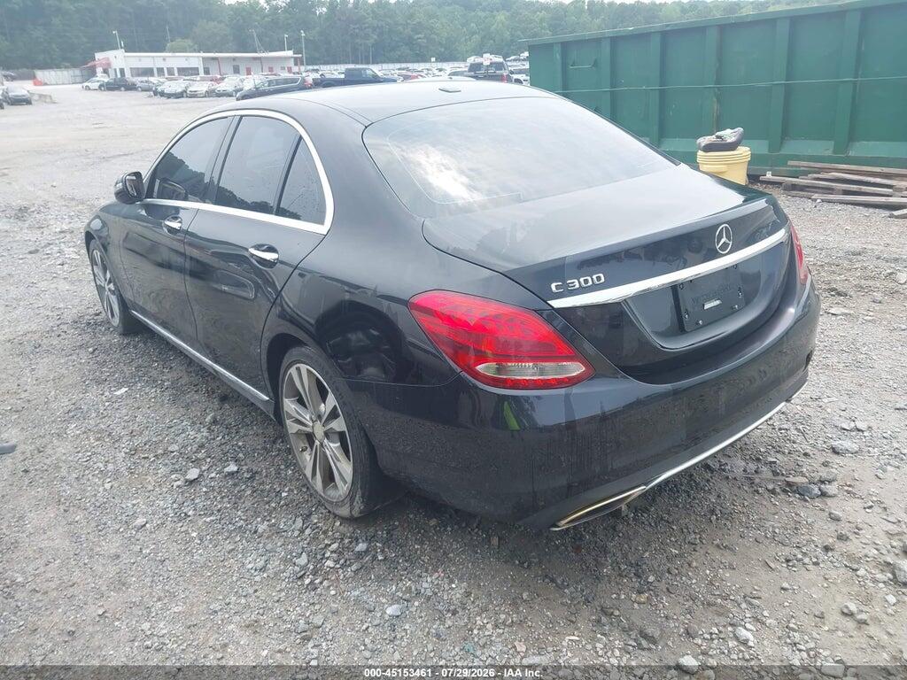 55SWF4JB7GU105306 2016 MERCEDES-BENZ C 300 photo no. 3