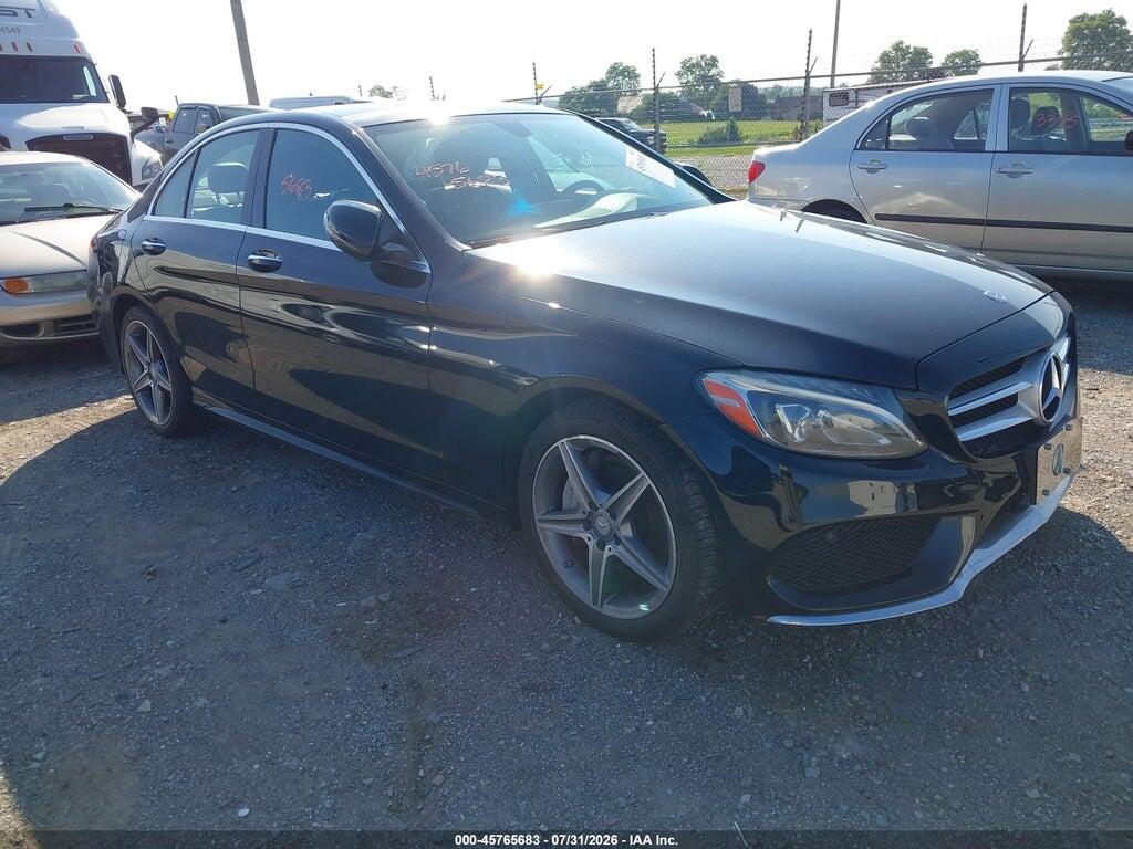 55SWF4KB1GU176855 2016 MERCEDES-BENZ C 300 photo no. 1