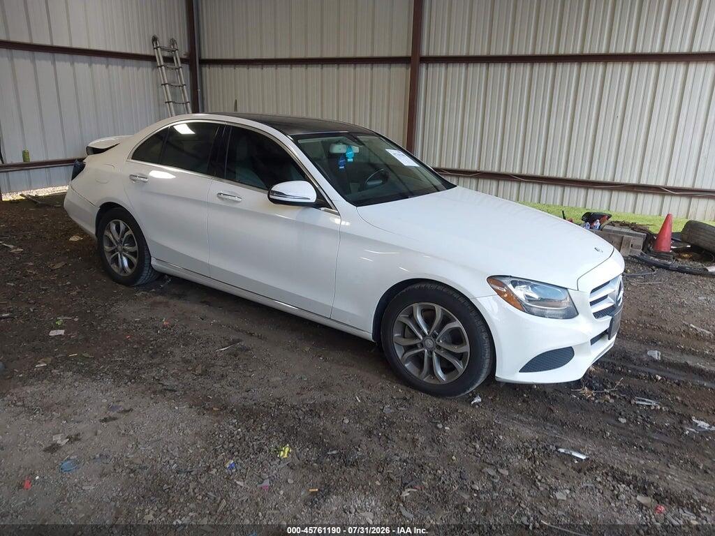 55SWF4KB4GU103253 2016 MERCEDES-BENZ C 300 photo no. 1