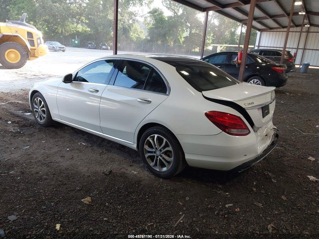 55SWF4KB4GU103253 2016 MERCEDES-BENZ C 300 photo no. 3