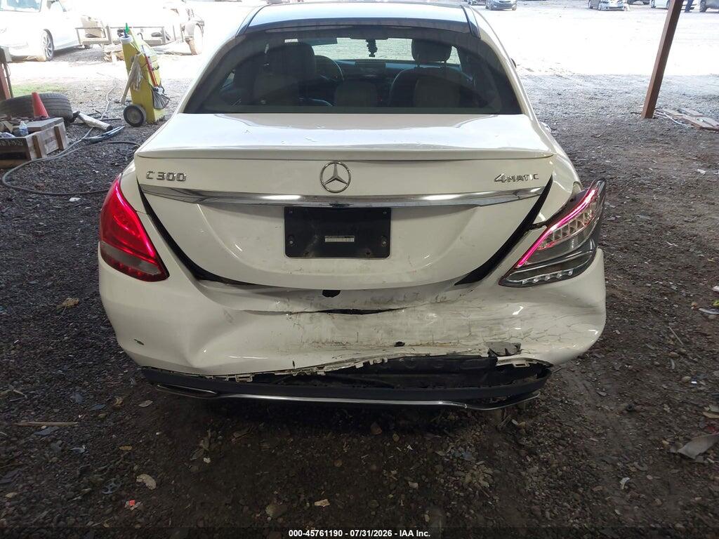 55SWF4KB4GU103253 2016 MERCEDES-BENZ C 300 photo no. 6