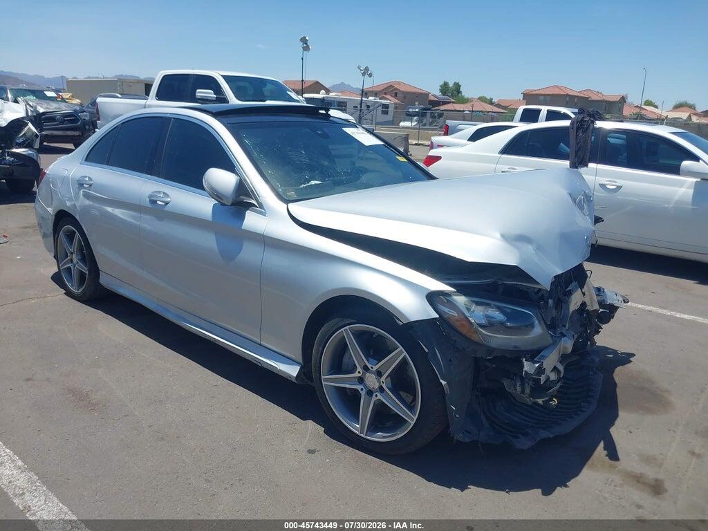 55SWF4JB0GU170403 2016 MERCEDES-BENZ C 300 photo no. 1