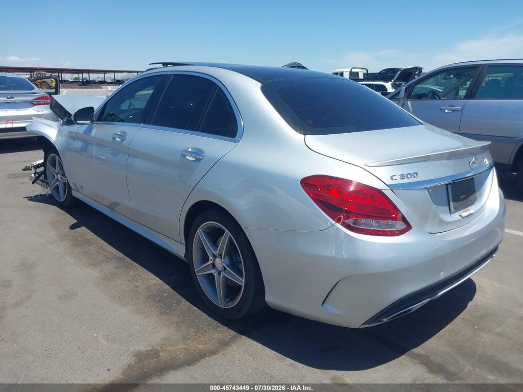 55SWF4JB0GU170403 2016 MERCEDES-BENZ C 300 photo no. 3