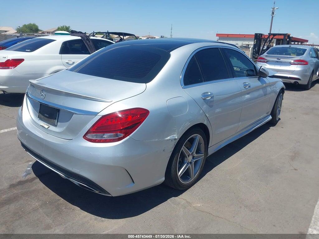 55SWF4JB0GU170403 2016 MERCEDES-BENZ C 300 photo no. 4