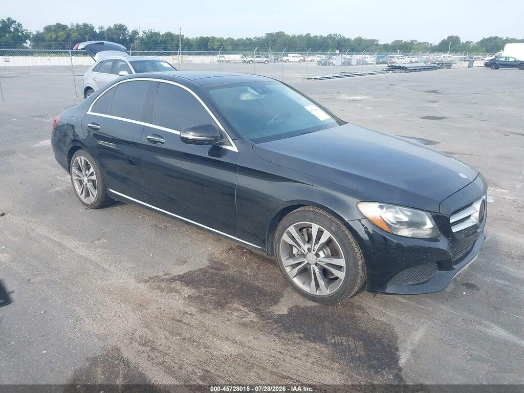 WDDWF4JB0GR135023 2016 MERCEDES-BENZ C 300 photo no. 1