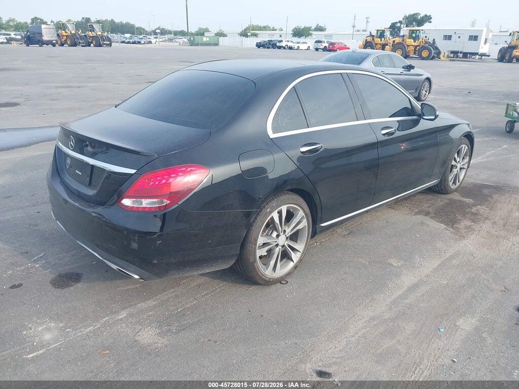 WDDWF4JB0GR135023 2016 MERCEDES-BENZ C 300 photo no. 4
