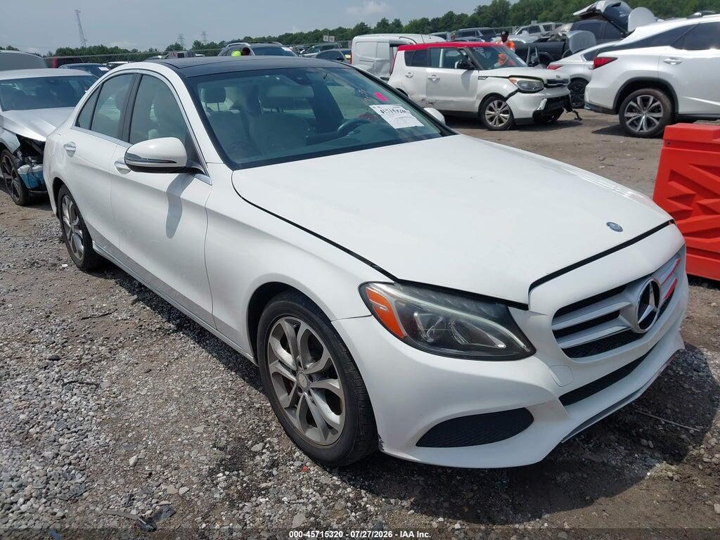 55SWF4JB3GU102290 2016 MERCEDES-BENZ C 300 photo no. 1
