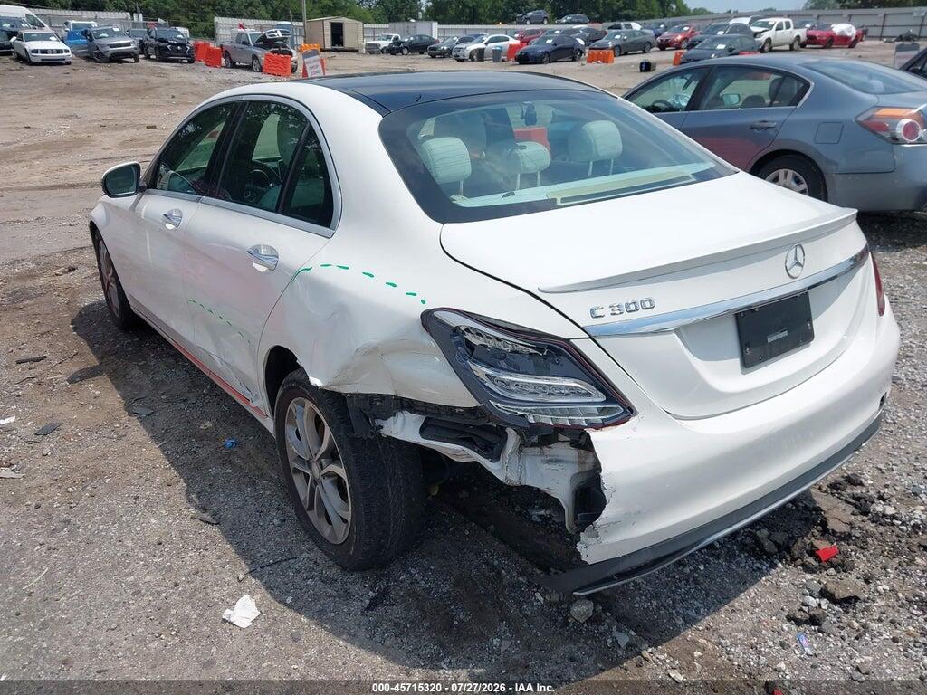 55SWF4JB3GU102290 2016 MERCEDES-BENZ C 300 photo no. 3