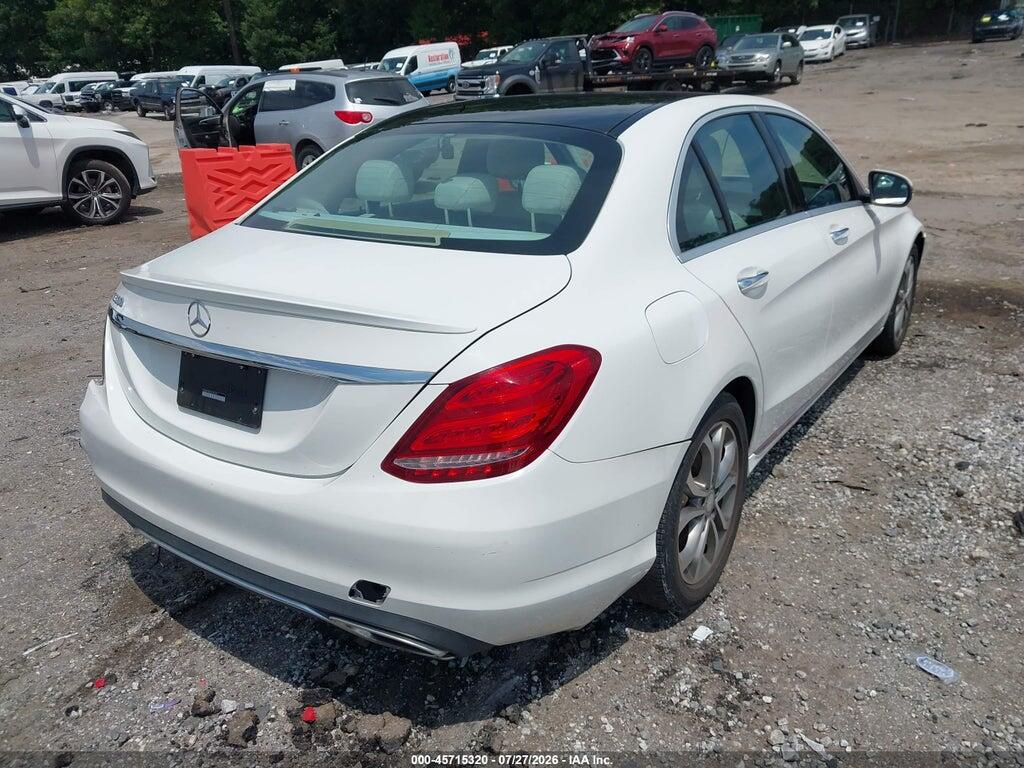 55SWF4JB3GU102290 2016 MERCEDES-BENZ C 300 photo no. 4