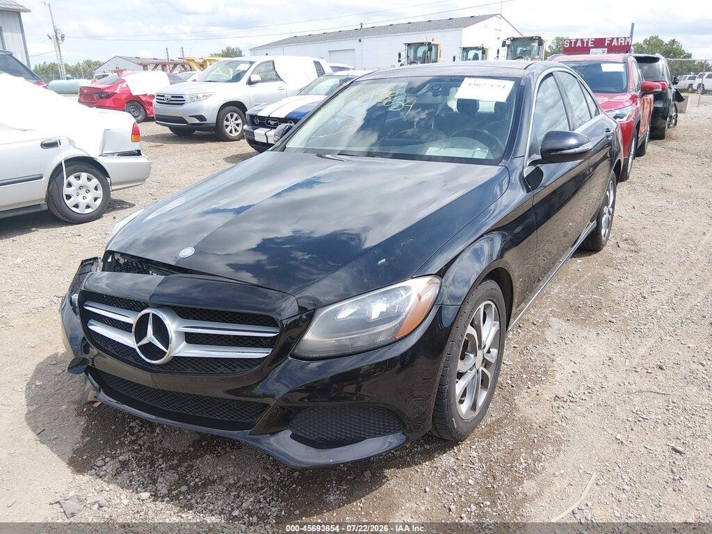 55SWF4KB2GU165654 2016 MERCEDES-BENZ C 300 photo no. 2