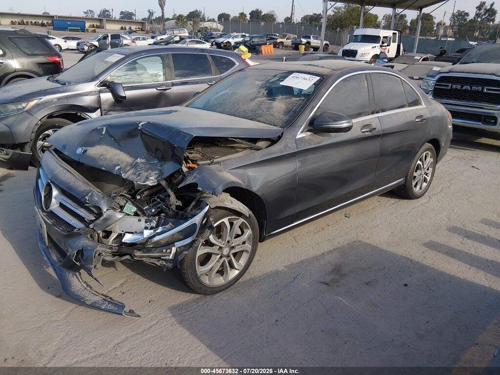 55SWF4KB2GU134954 2016 MERCEDES-BENZ C 300 photo no. 2