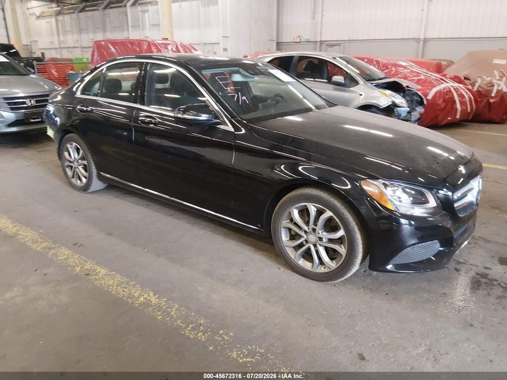 55SWF4JB9GU149257 2016 MERCEDES-BENZ C 300 photo no. 1