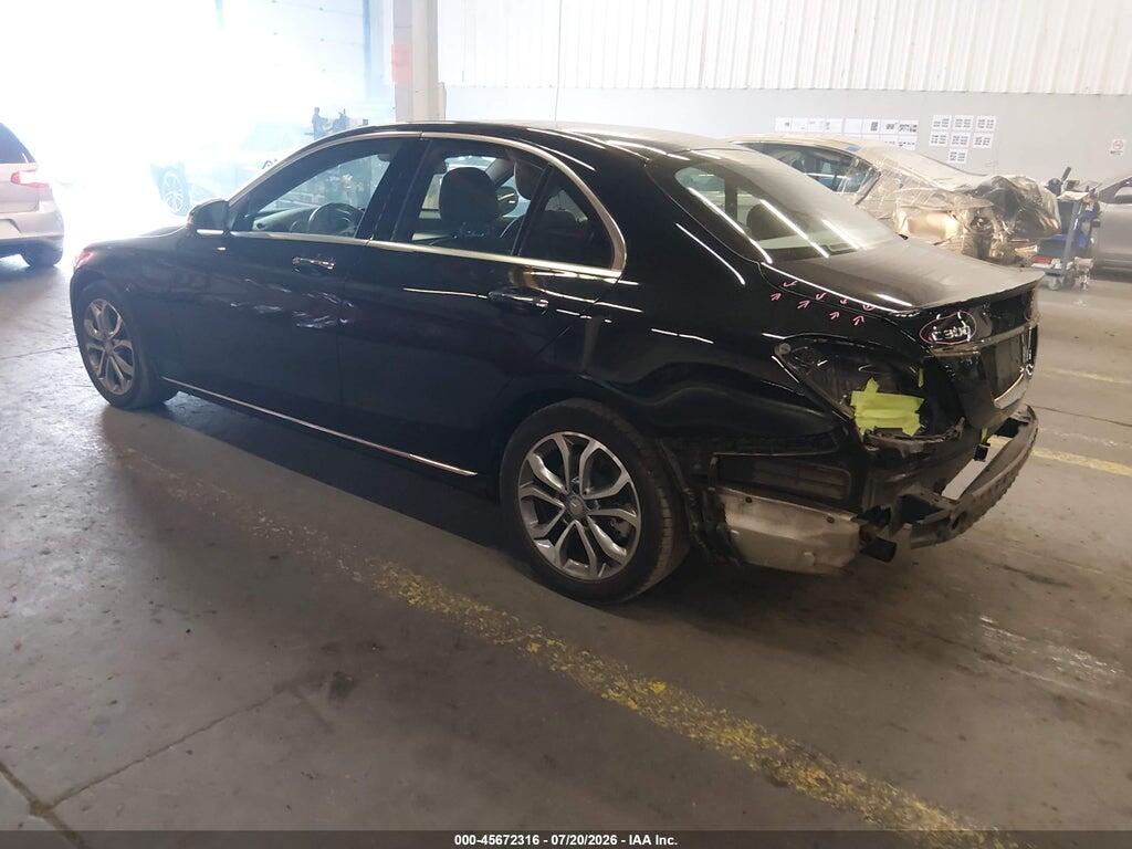 55SWF4JB9GU149257 2016 MERCEDES-BENZ C 300 photo no. 3