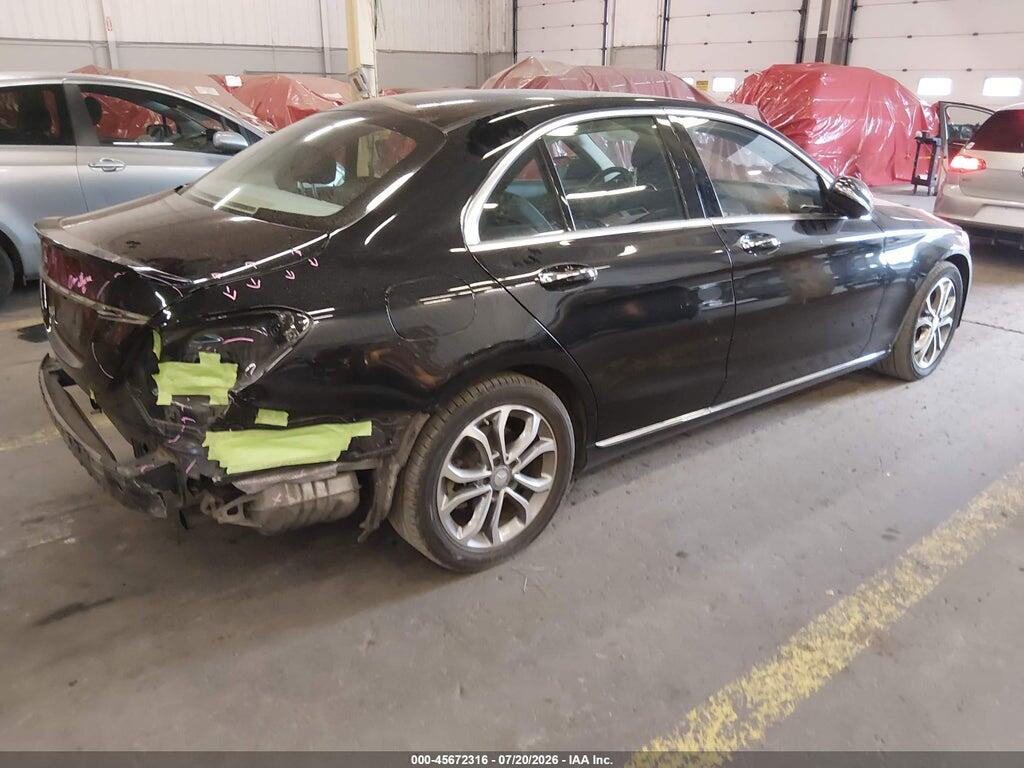 55SWF4JB9GU149257 2016 MERCEDES-BENZ C 300 photo no. 4