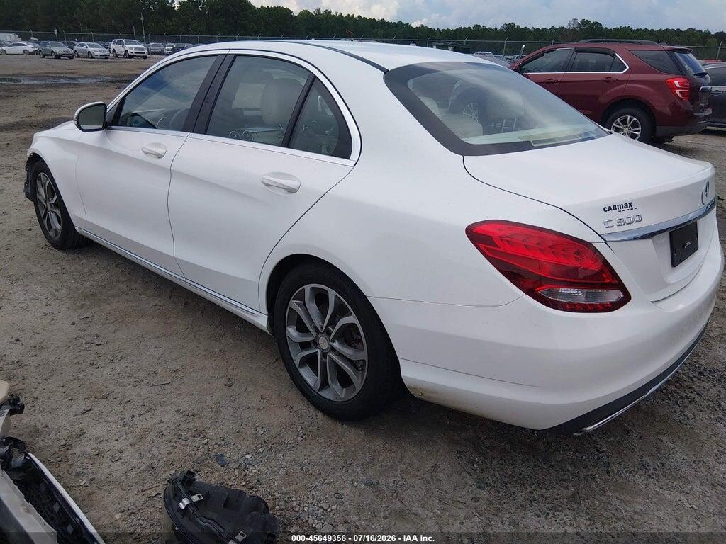 55SWF4JB7GU154893 2016 MERCEDES-BENZ C 300 photo no. 3